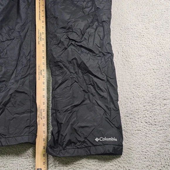 Columbia Pants Womens Medium Black Nylon Insulated Ski Snow Cargo Winter WM8008 - Picture 3 of 13